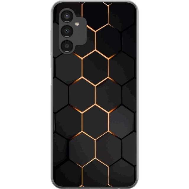 Kännykkäkuori Samsung Galaxy A04s-laitteelle, jossa on Ylellinen Kuvio kuvio