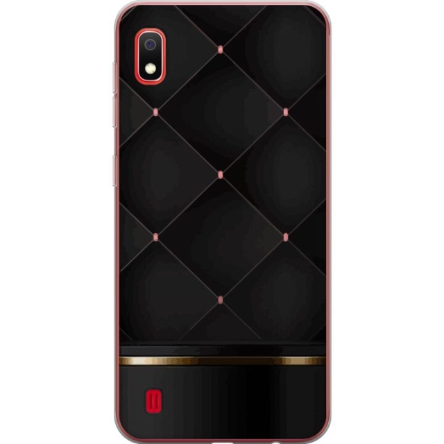 Kännykkäkuori Samsung Galaxy A10-laitteelle, jossa on Ylellinen linja kuvio