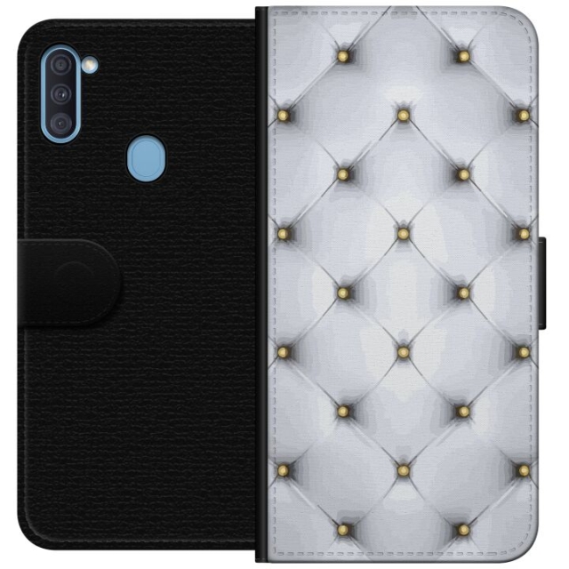 Lompakkokotelo Samsung Galaxy A11-laitteelle, jossa on Ylellistä kuvio