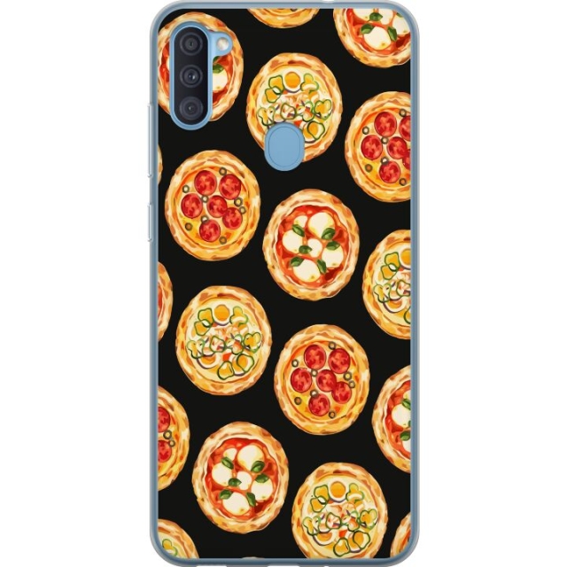 Kännykkäkuori Samsung Galaxy A11-laitteelle, jossa on Pizza kuvio