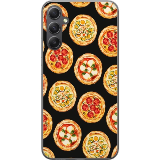 Kännykkäkuori Samsung Galaxy A25-laitteelle, jossa on Pizza kuvio