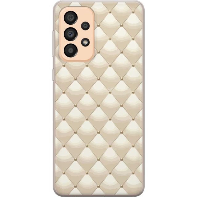 Kännykkäkuori Samsung Galaxy A33 5G-laitteelle, jossa on Kultakiilto kuvio