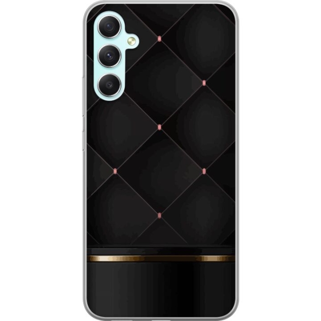 Kännykkäkuori Samsung Galaxy A34-laitteelle, jossa on Ylellinen linja kuvio