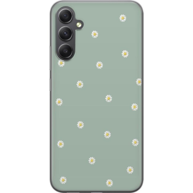 Kännykkäkuori Samsung Galaxy A35-laitteelle, jossa on Papinkello kuvio
