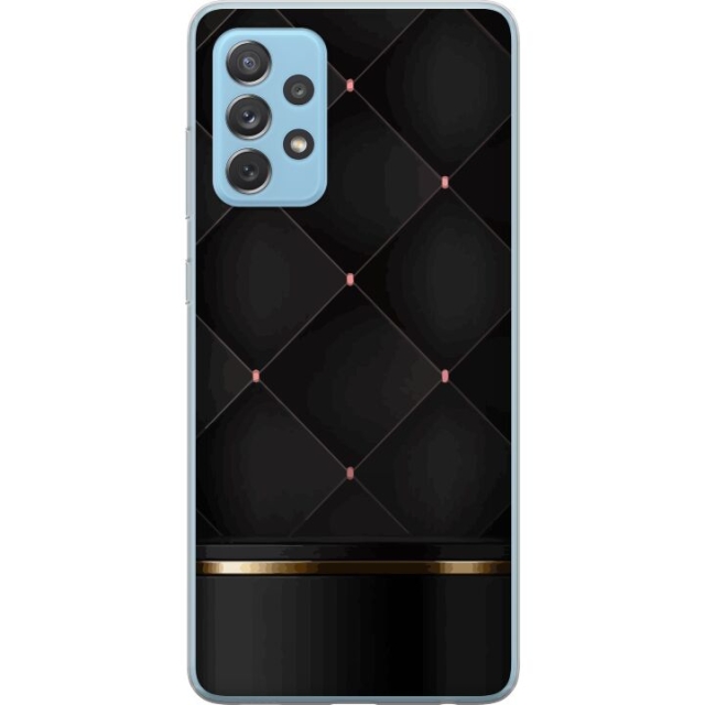 Kännykkäkuori Samsung Galaxy A52 5G-laitteelle, jossa on Ylellinen linja kuvio