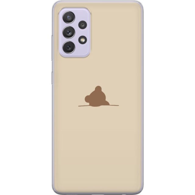 Kännykkäkuori Samsung Galaxy A52s 5G-laitteelle, jossa on Nalle kuvio