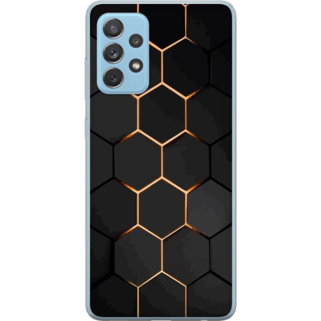 Kännykkäkuori Samsung Galaxy A72 5G-laitteelle, jossa on Ylellinen Kuvio kuvio