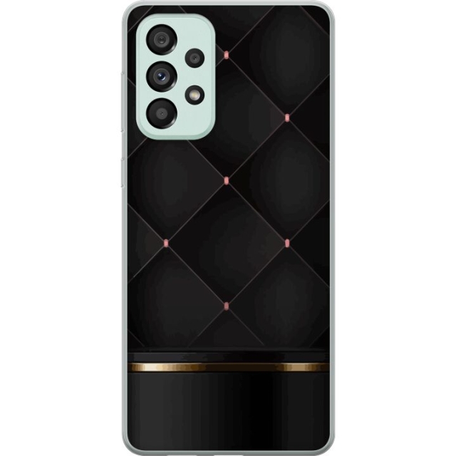 Kännykkäkuori Samsung Galaxy A73 5G-laitteelle, jossa on Ylellinen linja kuvio