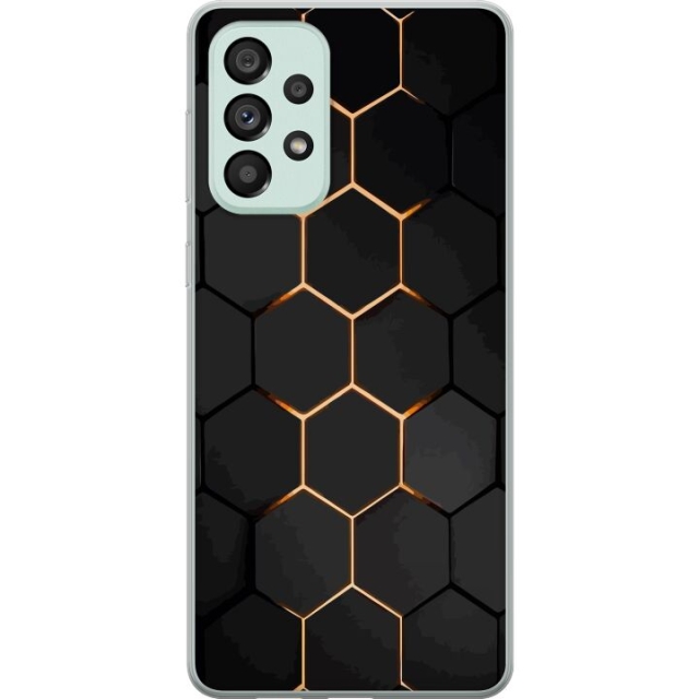 Kännykkäkuori Samsung Galaxy A73 5G-laitteelle, jossa on Ylellinen Kuvio kuvio