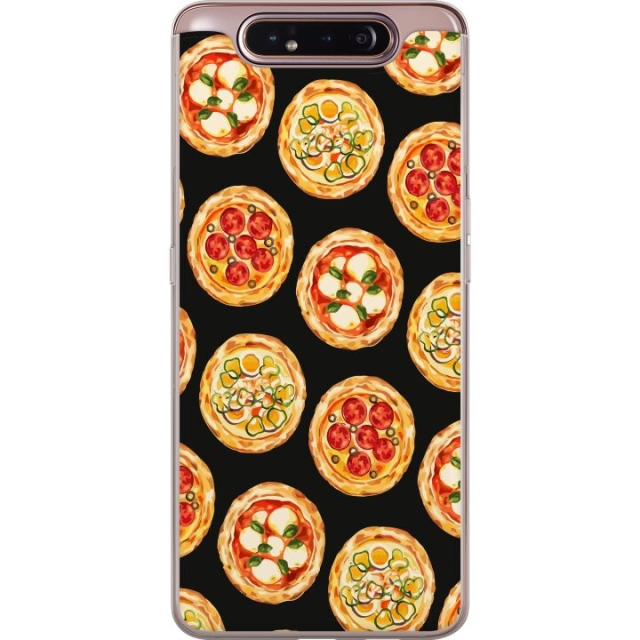 Kännykkäkuori Samsung Galaxy A80-laitteelle, jossa on Pizza kuvio