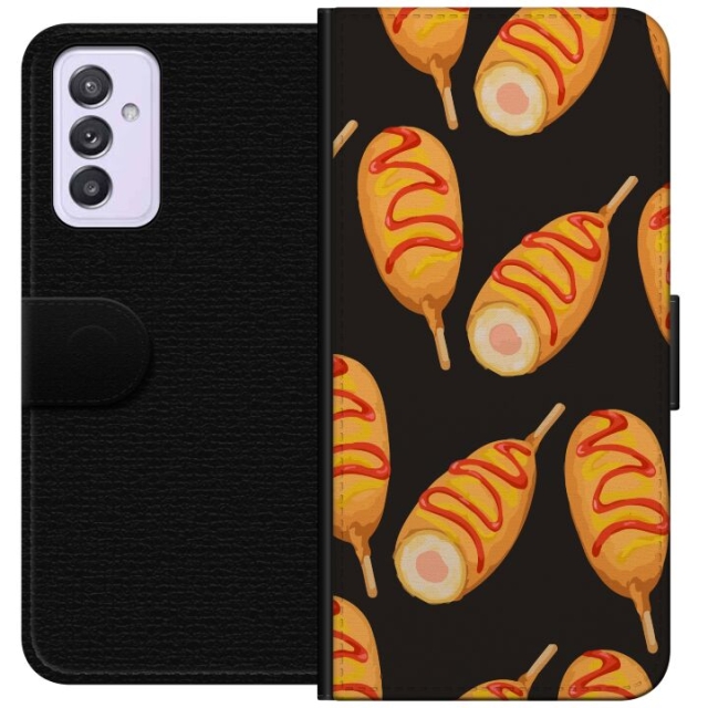 Lompakkokotelo Samsung Galaxy A82 5G-laitteelle, jossa on Kanan reisi kuvio