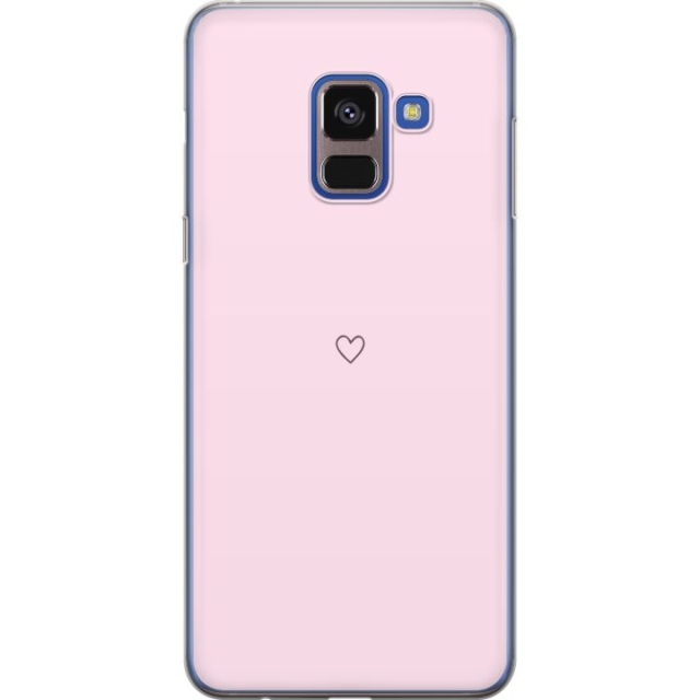 Kännykkäkuori Samsung Galaxy A8 (2018)-laitteelle, jossa on Sydän kuvio