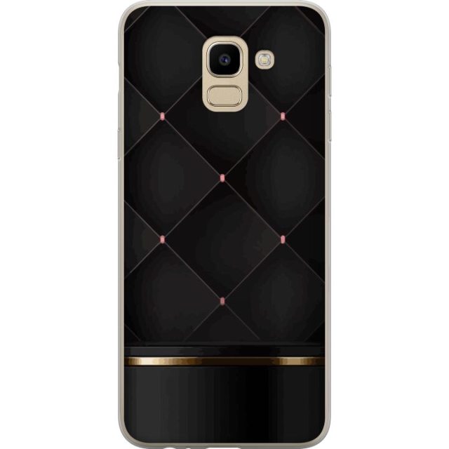 Kännykkäkuori Samsung Galaxy J6-laitteelle, jossa on Ylellinen linja kuvio