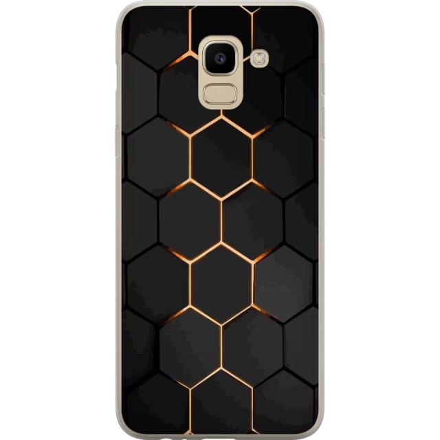 Kännykkäkuori Samsung Galaxy J6-laitteelle, jossa on Ylellinen Kuvio kuvio