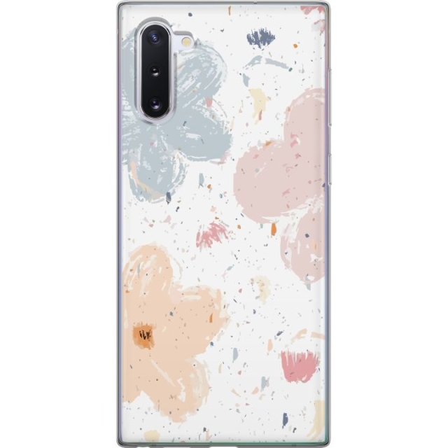 Kännykkäkuori Samsung Galaxy Note10-laitteelle, jossa on Kukat kuvio