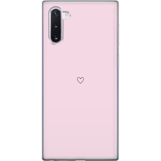 Kännykkäkuori Samsung Galaxy Note10-laitteelle, jossa on Sydän kuvio