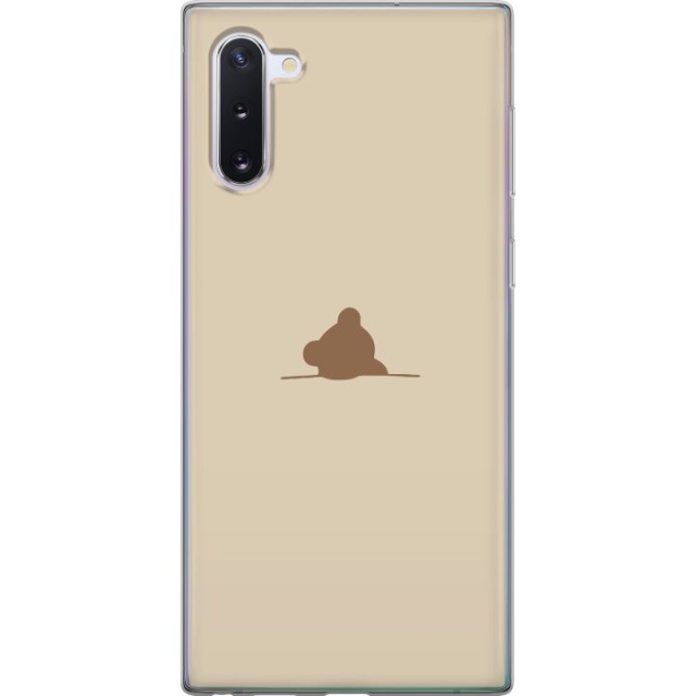 Kännykkäkuori Samsung Galaxy Note10-laitteelle, jossa on Nalle kuvio
