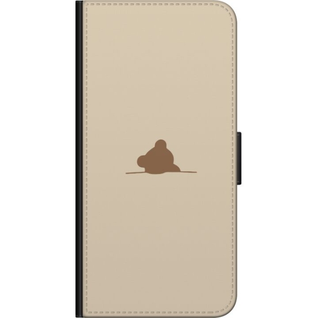 Lompakkokotelo Samsung Galaxy Note10 Lite-laitteelle, jossa on Nalle kuvio