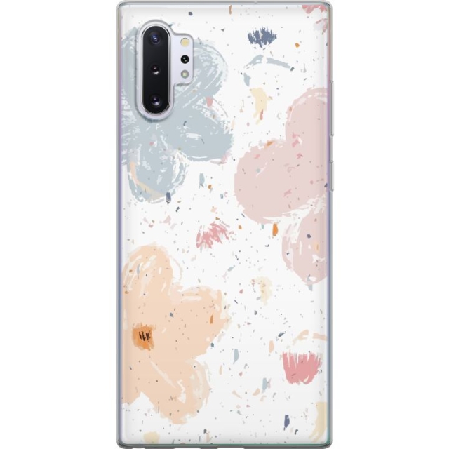 Kännykkäkuori Samsung Galaxy Note10+-laitteelle, jossa on Kukat kuvio