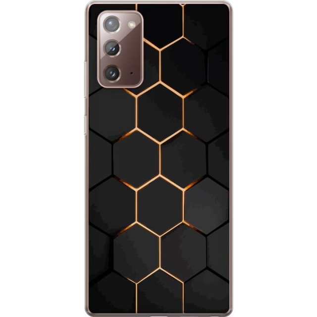 Kännykkäkuori Samsung Galaxy Note20-laitteelle, jossa on Ylellinen Kuvio kuvio