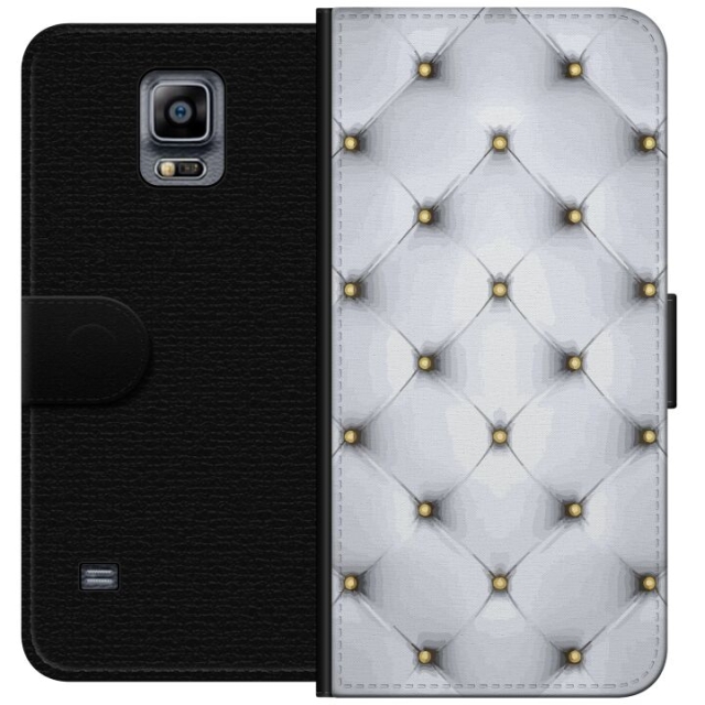 Lompakkokotelo Samsung Galaxy Note 4-laitteelle, jossa on Ylellistä kuvio