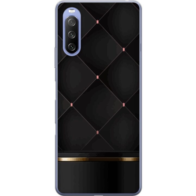 Kännykkäkuori Sony Xperia 10 III-laitteelle, jossa on Ylellinen linja kuvio