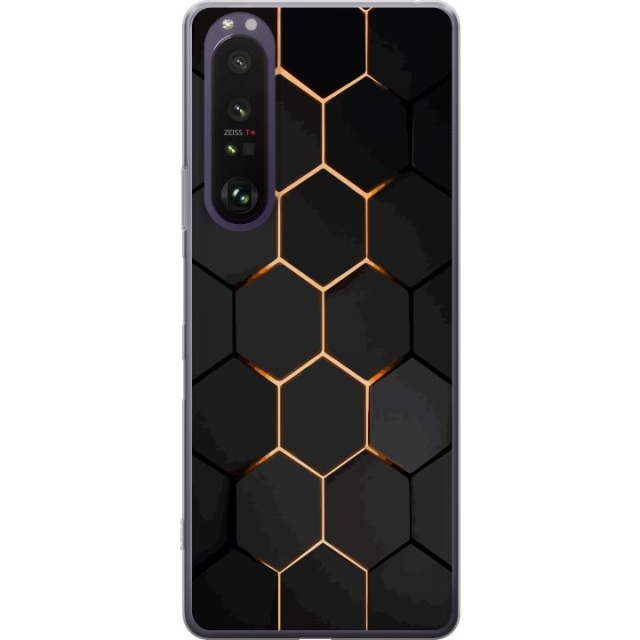 Kännykkäkuori Sony Xperia 1 III-laitteelle, jossa on Ylellinen Kuvio kuvio