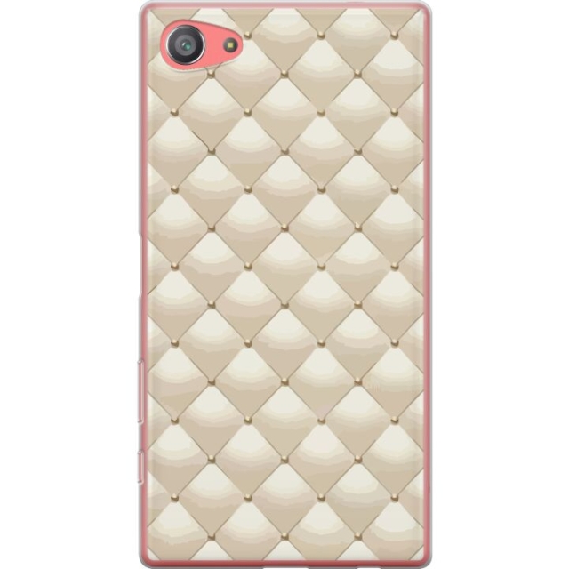 Kännykkäkuori Sony Xperia Z5 Compact-laitteelle, jossa on Kultakiilto kuvio