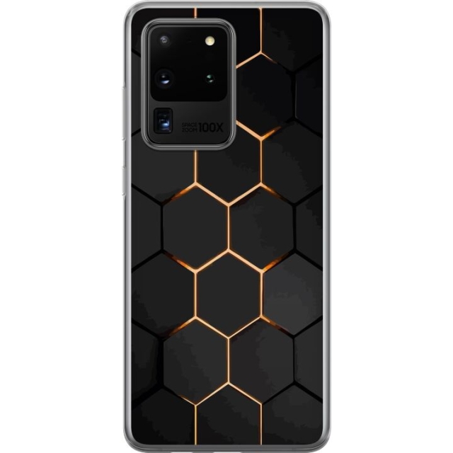Kännykkäkuori Samsung Galaxy S20 Ultra-laitteelle, jossa on Ylellinen Kuvio kuvio