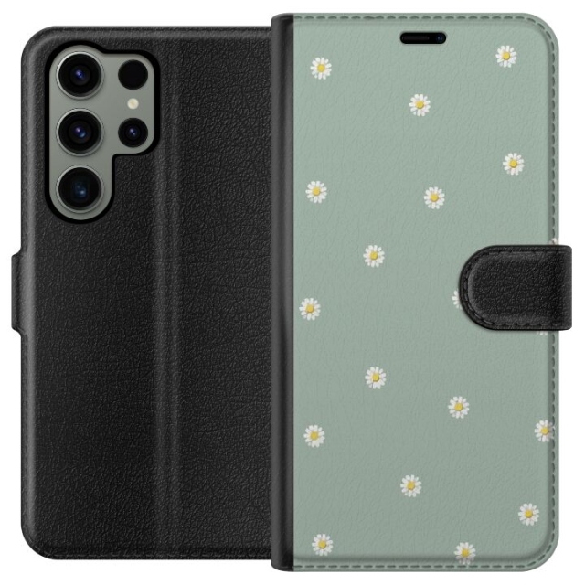 Lompakkokotelo Samsung Galaxy S23 Ultra-laitteelle, jossa on Papinkello kuvio