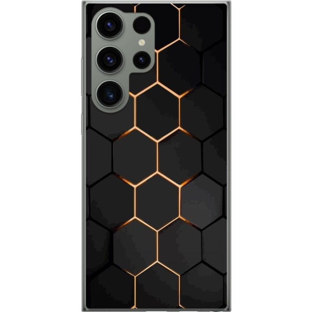 Kännykkäkuori Samsung Galaxy S23 Ultra-laitteelle, jossa on Ylellinen Kuvio kuvio