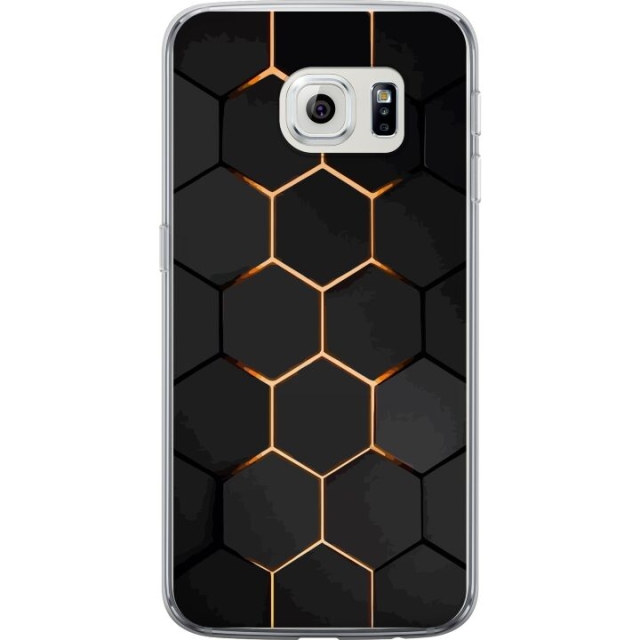 Kännykkäkuori Samsung Galaxy S6 edge-laitteelle, jossa on Ylellinen Kuvio kuvio