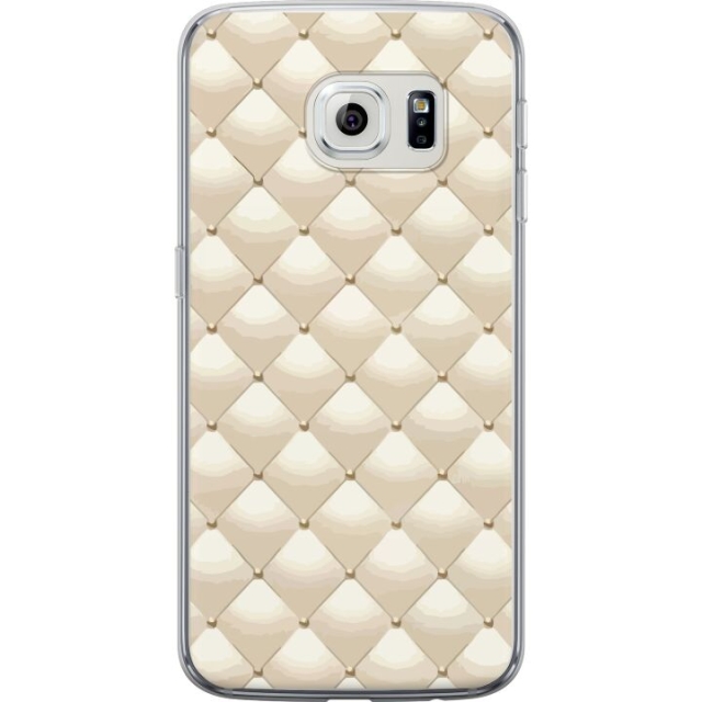 Kännykkäkuori Samsung Galaxy S6 edge-laitteelle, jossa on Kultakiilto kuvio