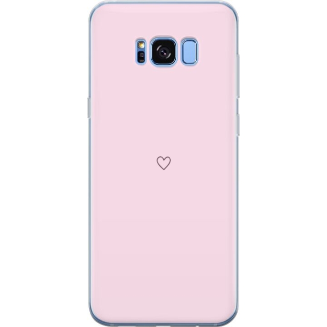 Kännykkäkuori Samsung Galaxy S8-laitteelle, jossa on Sydän kuvio