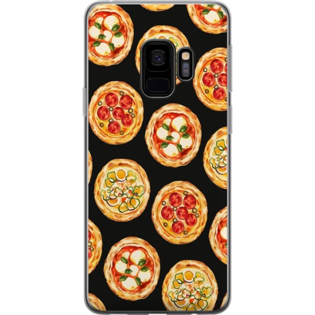 Kännykkäkuori Samsung Galaxy S9-laitteelle, jossa on Pizza kuvio