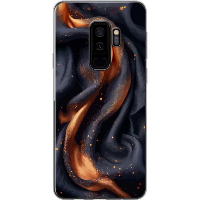 Kännykkäkuori Samsung Galaxy S9+-laitteelle, jossa on Tulinen silkki kuvio