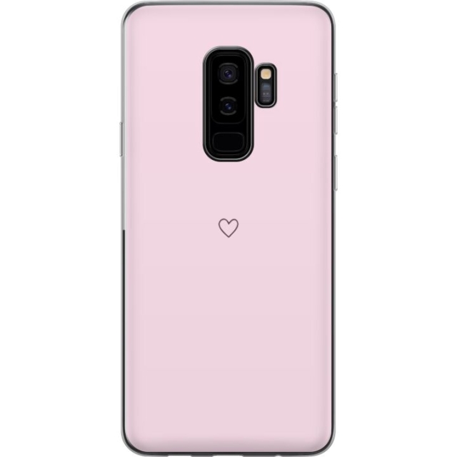 Kännykkäkuori Samsung Galaxy S9+-laitteelle, jossa on Sydän kuvio
