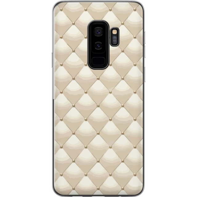 Kännykkäkuori Samsung Galaxy S9+-laitteelle, jossa on Kultakiilto kuvio