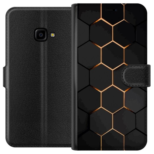 Lompakkokotelo Samsung Galaxy Xcover 4-laitteelle, jossa on Ylellinen Kuvio kuvio