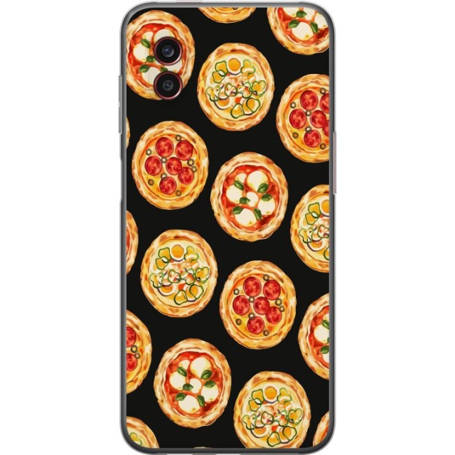 Kännykkäkuori Samsung Galaxy Xcover6 Pro-laitteelle, jossa on Pizza kuvio