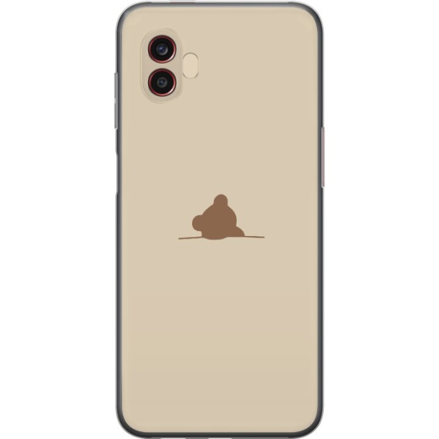 Kännykkäkuori Samsung Galaxy Xcover6 Pro-laitteelle, jossa on Nalle kuvio