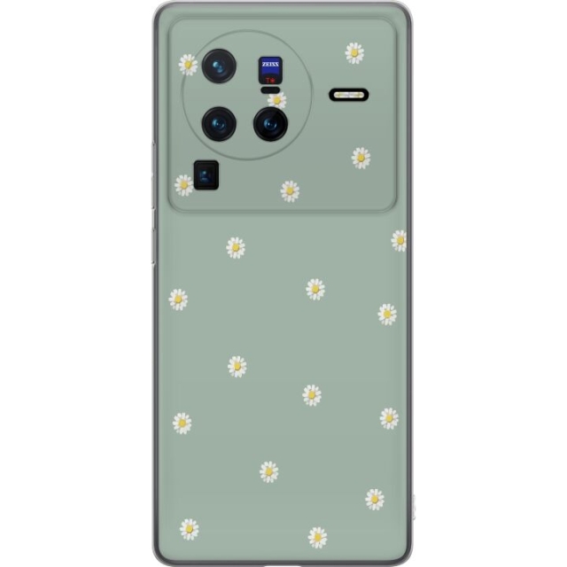 Kännykkäkuori vivo X80 Pro-laitteelle, jossa on Papinkello kuvio