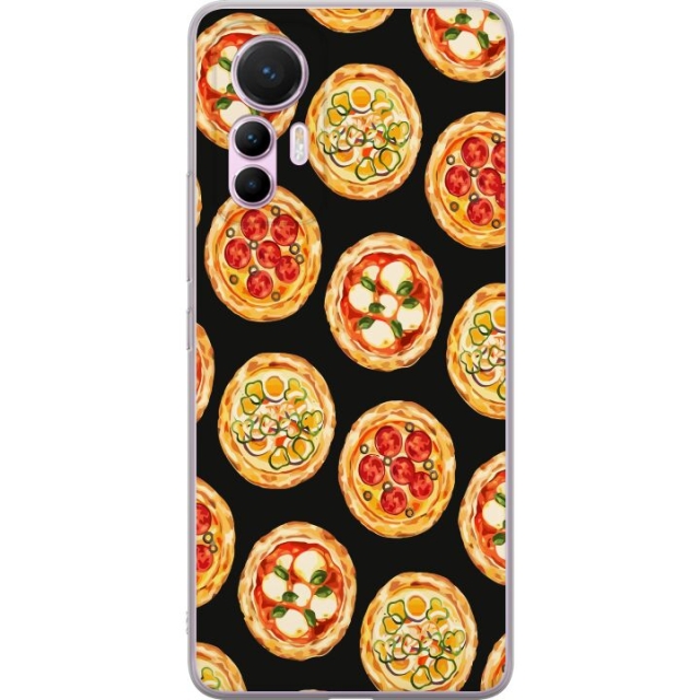 Kännykkäkuori Xiaomi 12 Lite-laitteelle, jossa on Pizza kuvio