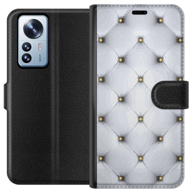 Lompakkokotelo Xiaomi 12 Pro-laitteelle, jossa on Ylellistä kuvio