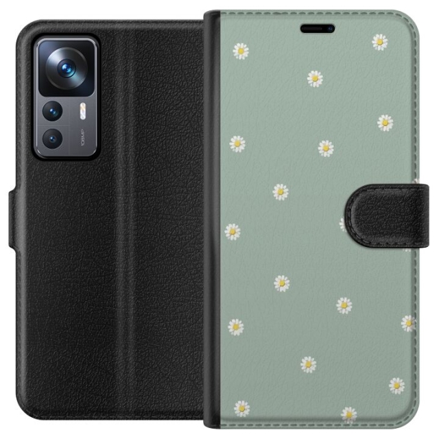 Lompakkokotelo Xiaomi 12T-laitteelle, jossa on Papinkello kuvio