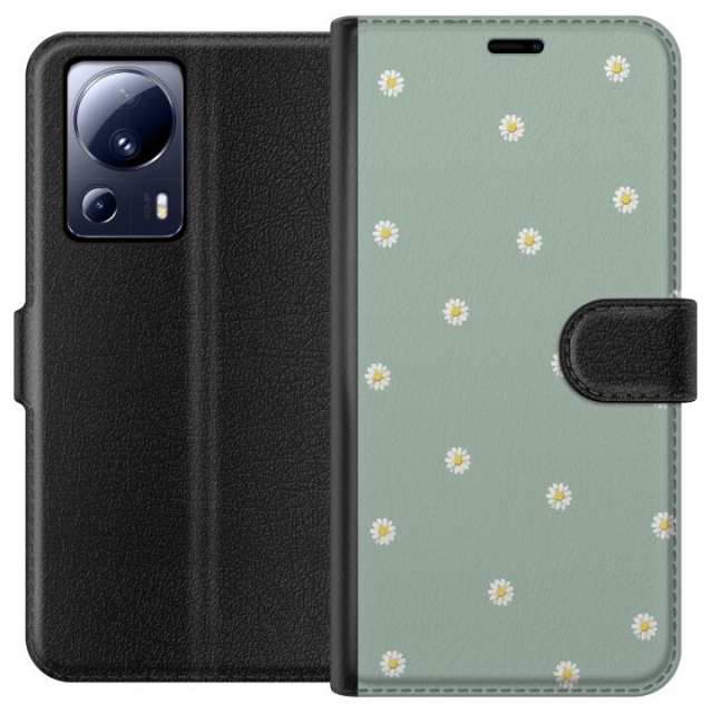 Lompakkokotelo Xiaomi 13 Lite-laitteelle, jossa on Papinkello kuvio