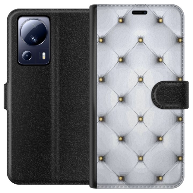 Lompakkokotelo Xiaomi 13 Lite-laitteelle, jossa on Ylellistä kuvio