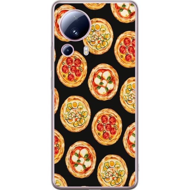 Kännykkäkuori Xiaomi 13 Lite-laitteelle, jossa on Pizza kuvio