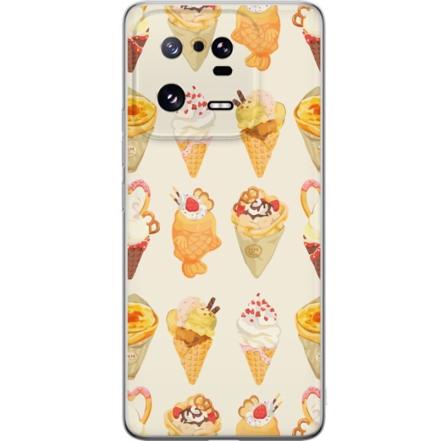 Kännykkäkuori Xiaomi 13 Pro-laitteelle, jossa on Lasinen kuvio