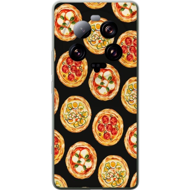 Kännykkäkuori Xiaomi 13 Ultra-laitteelle, jossa on Pizza kuvio